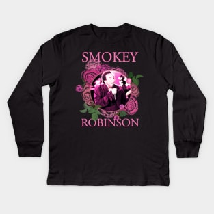 smokey robinson Kids Long Sleeve T-Shirt